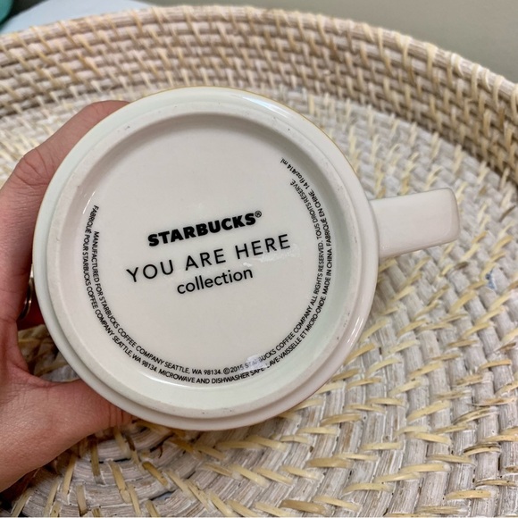 Starbucks Collector’s Coffee Mug - Florida You Are Here series yellow palm trees - Picture 6 of 7